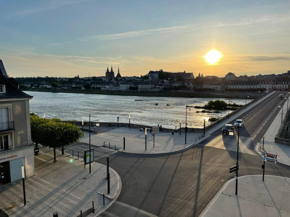 Le Wilson - Vue Imprenable Sur La Loire Et Le Chateau De Blois Ngoại thất bức ảnh